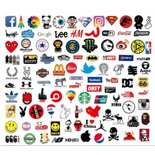 Mini Brands Logo Stickers 95 Plus Pcs